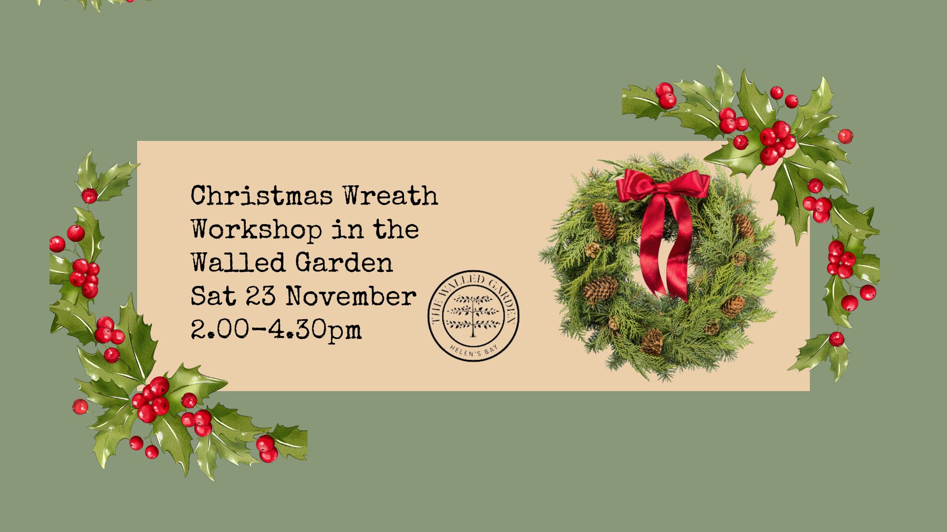 Christmas Wreath Workshop